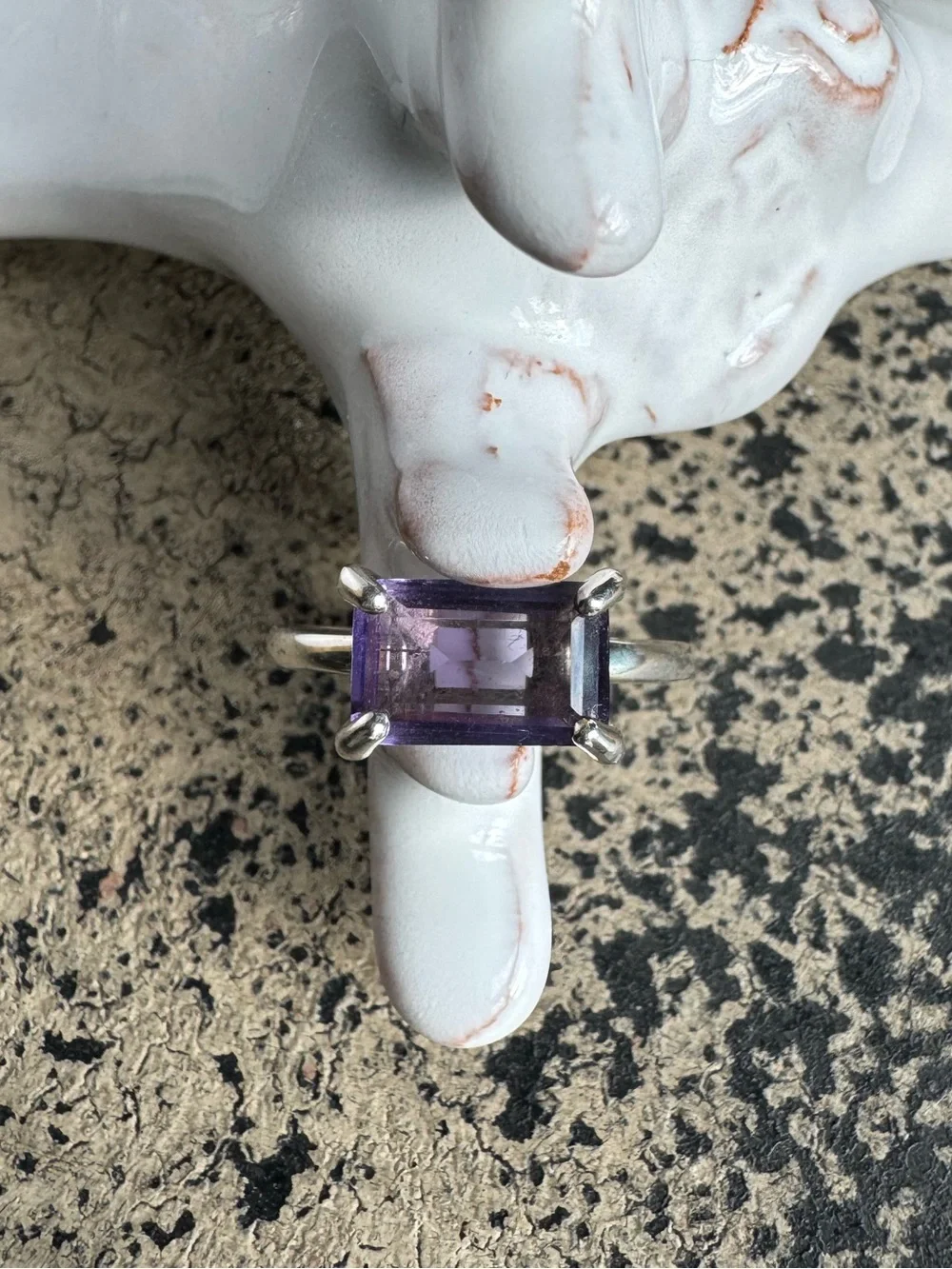 Amethyst Statement Ring NWOT
